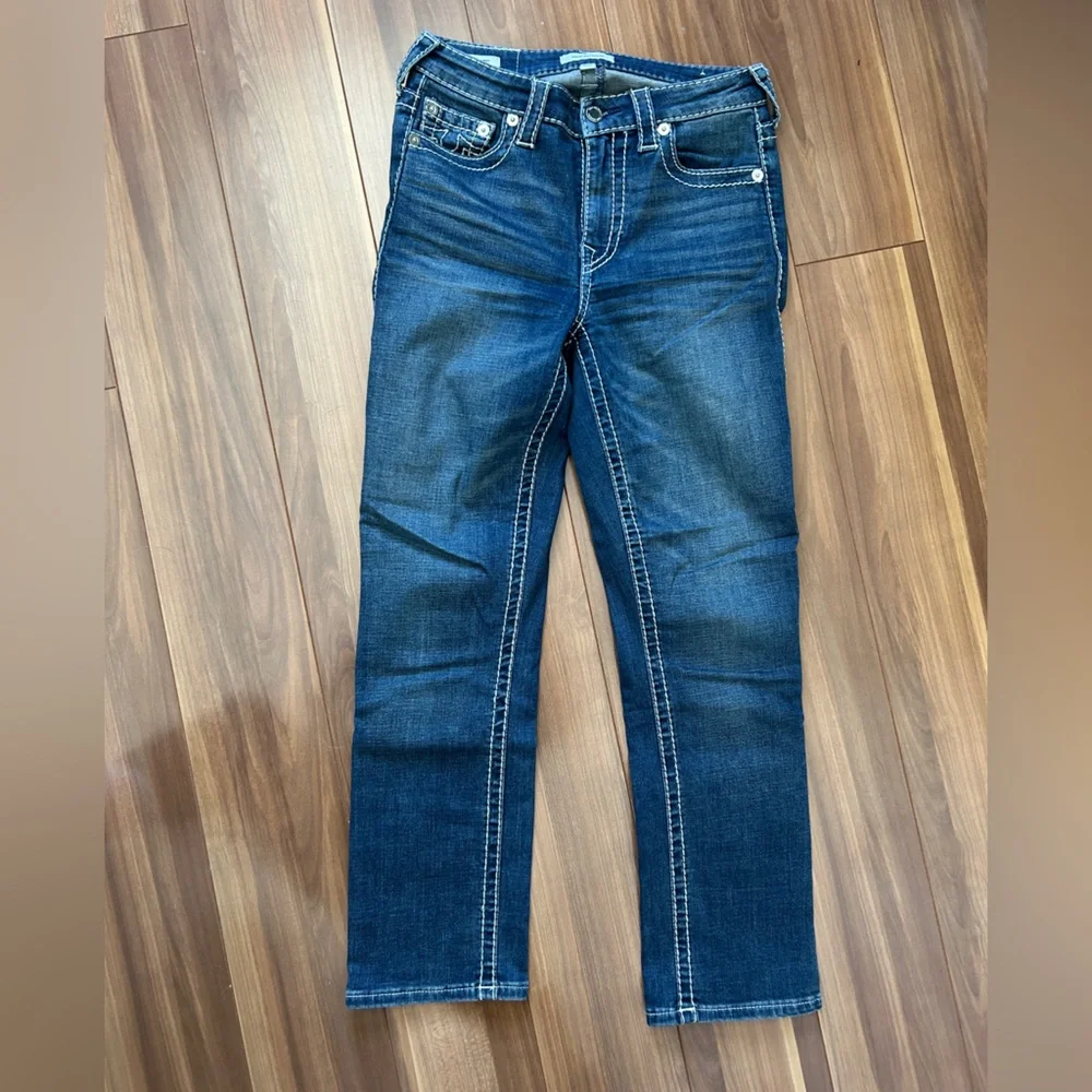 True Religion Jennie Big T Curvy Straight Jean - Picture 2 of 8